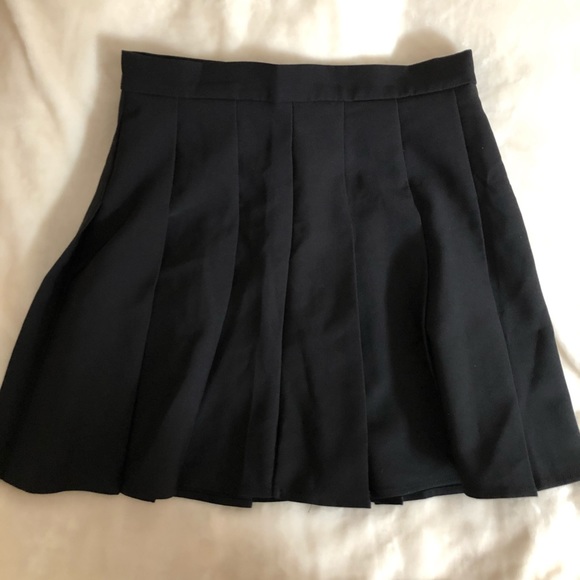 SHEIN black mini tennis skirt - Picture 1 of 3